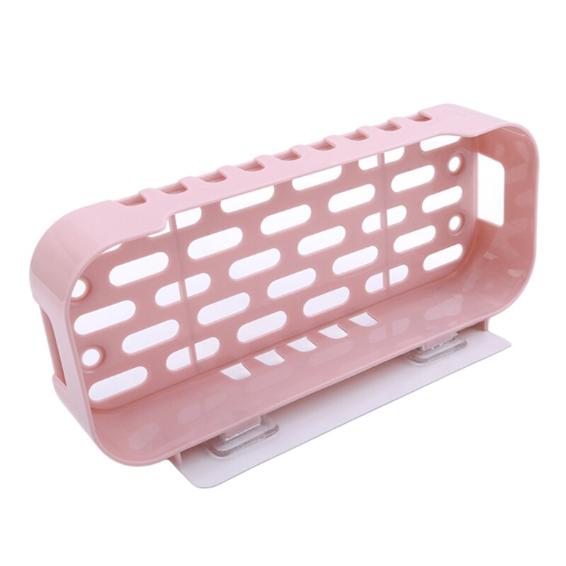 Badkamer Opbergrek Plastic Opbergrek Afwerking Rack Muur Gemonteerde Shampoo Douche Rack Keuken Opslag Mand