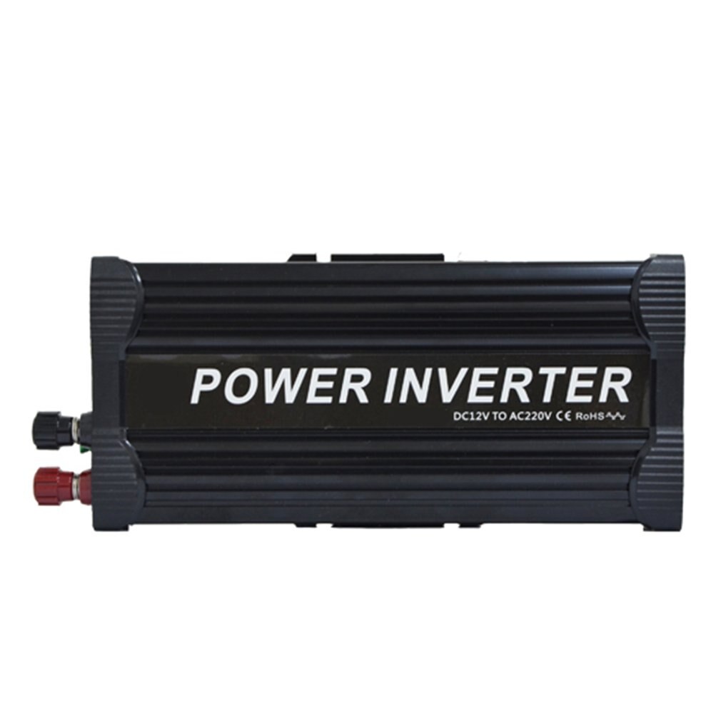 DC 12V To AC 220V Car Inverter Power Adapter Modified Sine Wave Car Voltage Adapter MCU Control Car Charger Easy Carrying