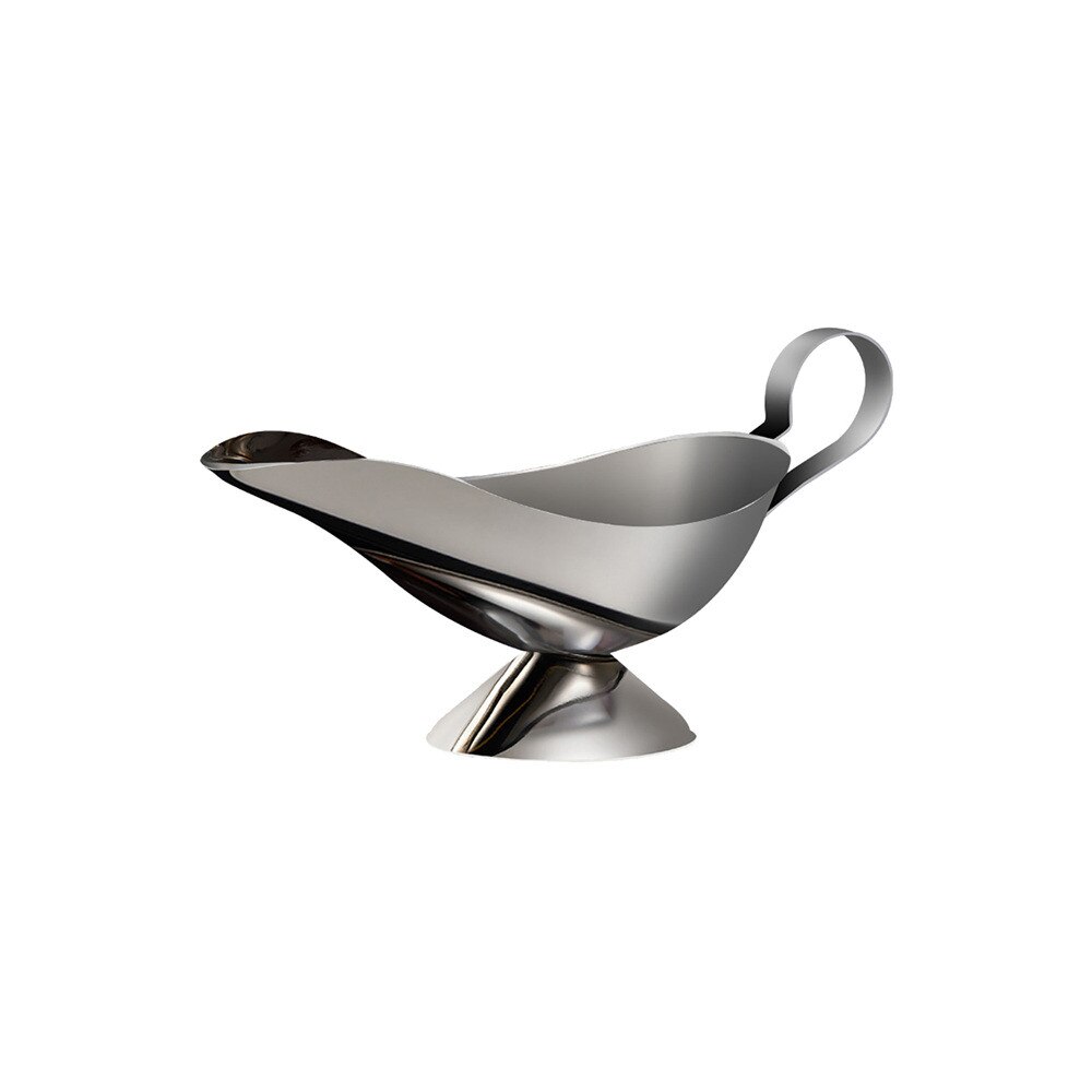 Recipientes de Molho de Barco de Aço inoxidável Prato de Mesa Acessórios de Cozinha Molho Barcos Cabo Fácil de Segurar
