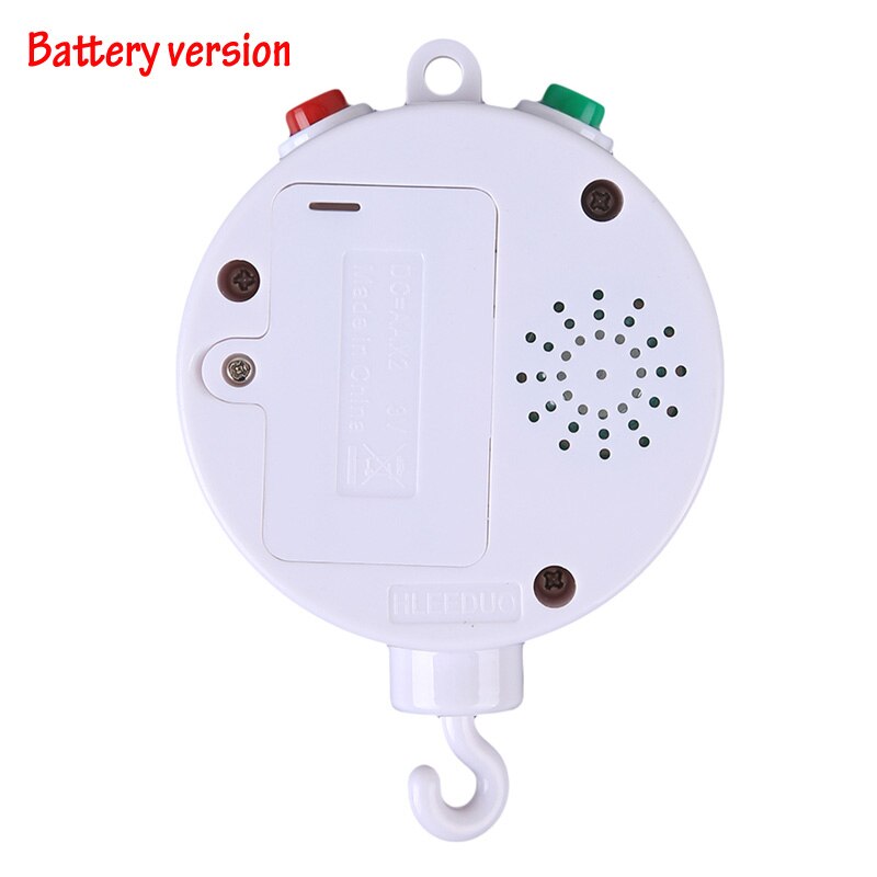 35 piosenek obrotowe dziecko mobilne łóżeczko zabawka robić karuzeli nad łóżeczko zasilanie bateryjne pozytywka dzwonek szopka elektryczna zabawka dla dziecka