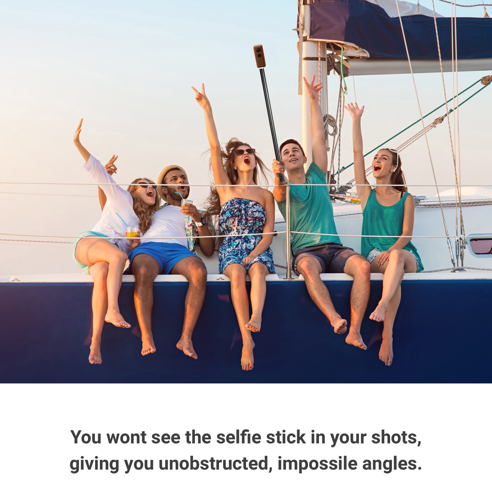 For Insta360 Carbon Fiber 3m 3Meters Extended Edition Invisible Selfie Stick For Insta 360 ONE X2 /ONE R /ONE X Accessories
