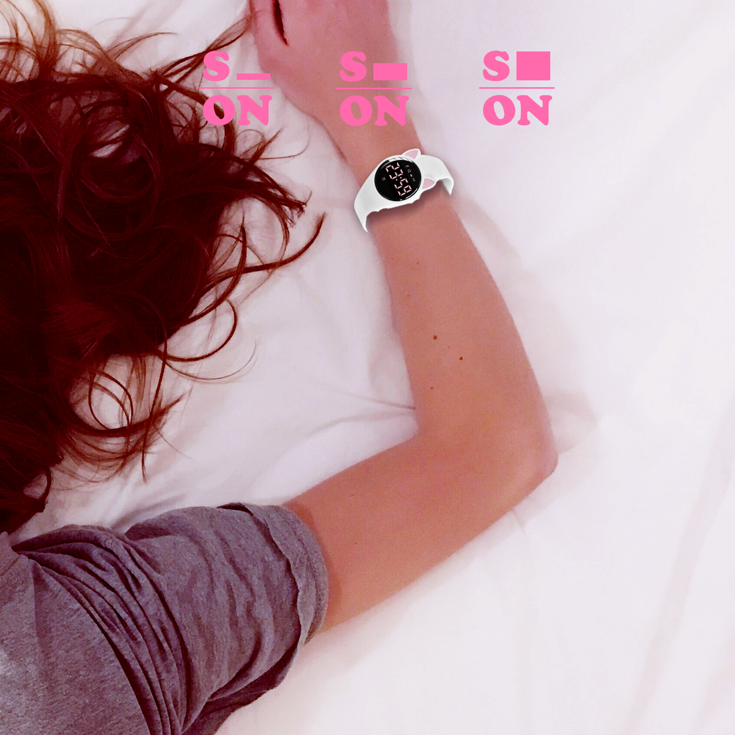 Kids Fitness Watch Digital Activity Tracker Watch for Kids Ages 3-12 Non-Bluetooth Alarm Count Steps Wrist Watch for Kids