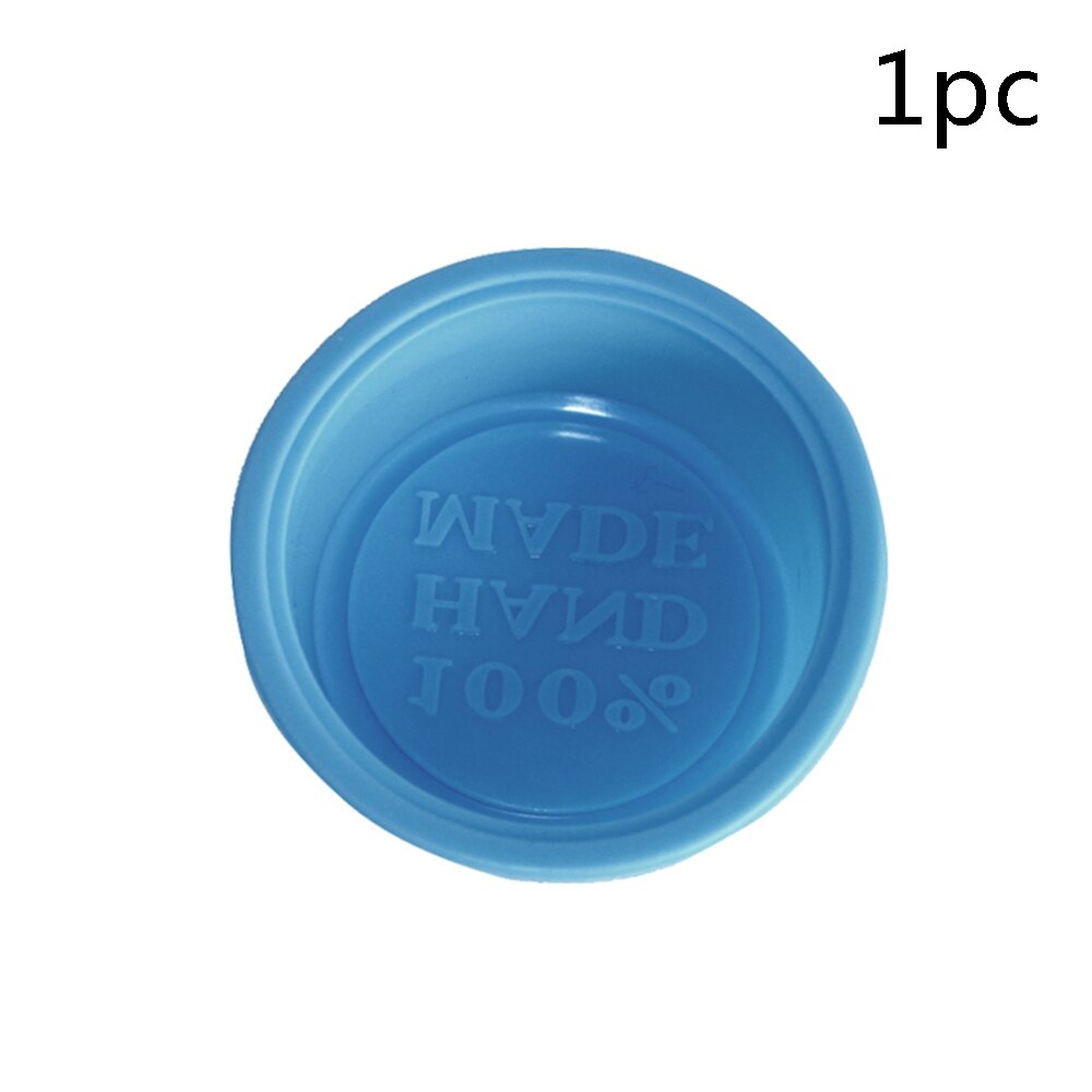 1/2/5pcs Multifunctional Soap Molds For Soap Making Silicone Soap Mold Circle Cupcake Baking Pan Molds Making Supplies: blue 1pc