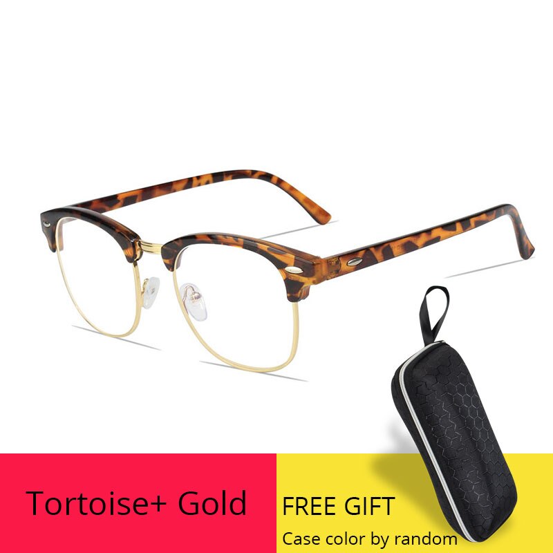 Transparent Computer Glasses Blue Light Blocking Women Men Spectacle Frame Anti Blue Ray Anti Radiation Clear Eyeglasses: Tortoise n Gold