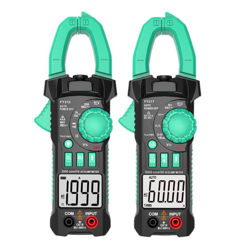 Handheld Digital Multimeter Clamp 2000/6000 Counts ACV AC / DC Automatic Scale Measurement Ammeter Pliers Tester Tool