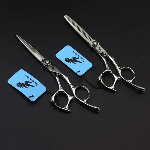 Import hairdressing scissors 6 inch hair cutting scissors thinning scissors Barbershop hairdressing tool set: set
