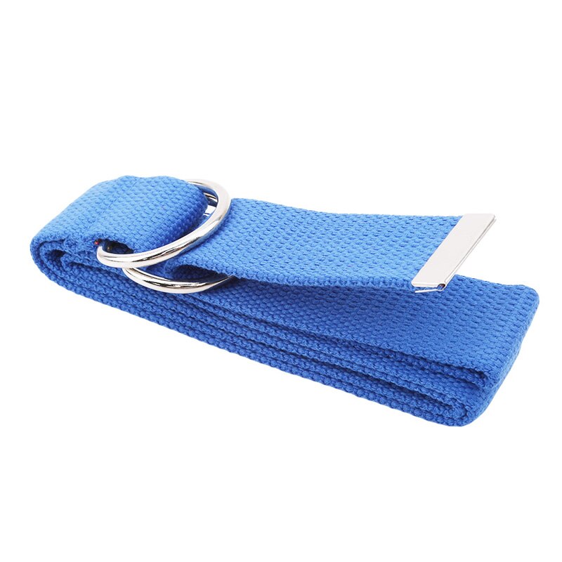 Casual Unisex Canvas Stof Riem D Ring Gesp Webbing Taille Band Casual Jeans Riem 5 Kleuren Cinturones Hombre: blue