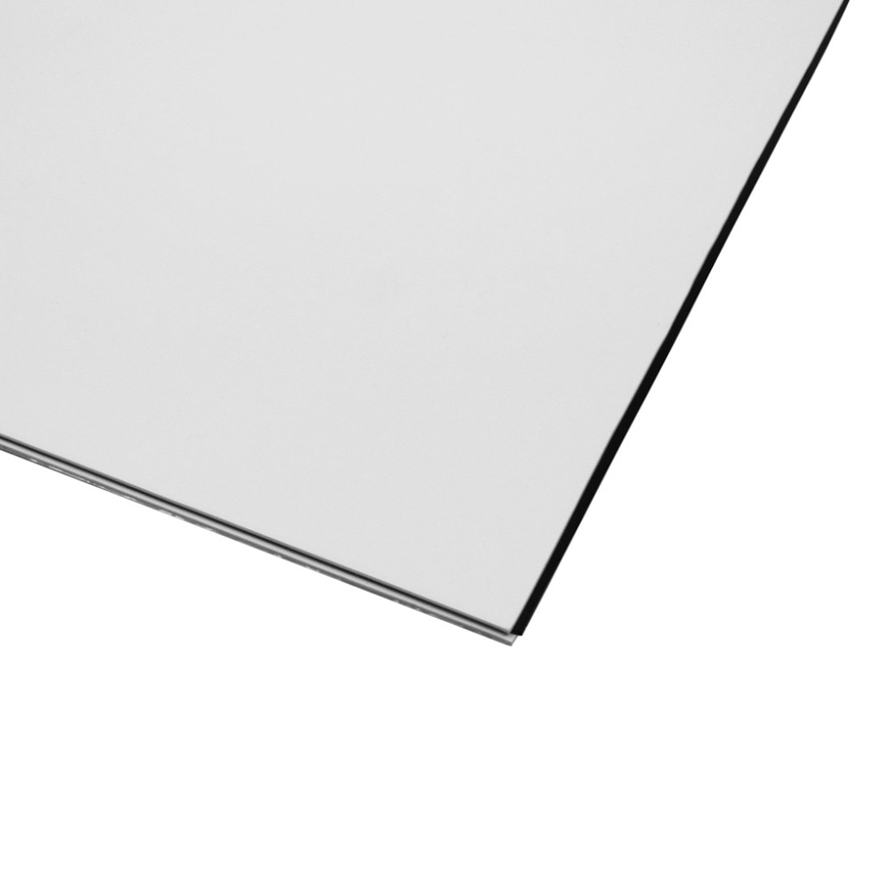 FLEOR 3Ply White Guitar Bass Pickguard Blank Material Scratch Plate 43*29cm for Electric Guitar Parts