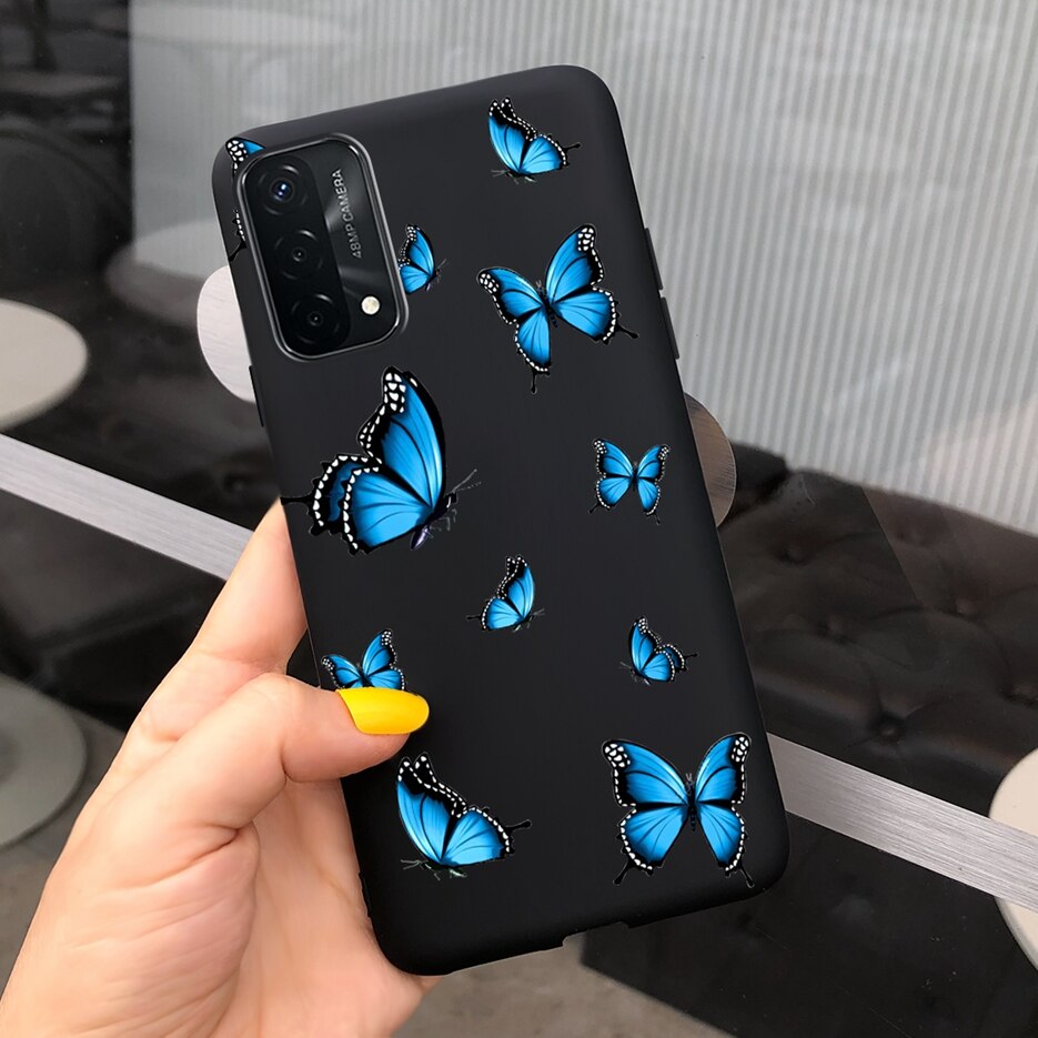 Hübsche mädchen-hülle für oppo reno 6 lite, silikon-Sanft-tpu-hülle, handyhülle für oppo reno 6 lite, reno 6 #39 rückseite 6.43 #39
