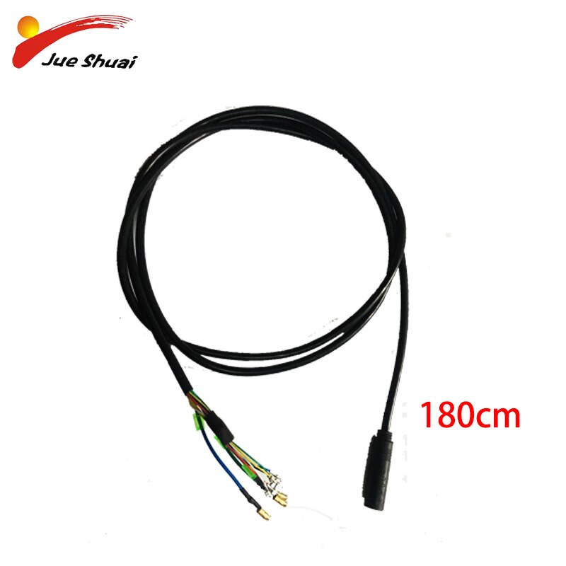Waterproof Motor Cable Motor Wire Motor Connector for Electric Bike Kit Brushless and Gear Hub Motor Elektrikli Bisiklet: 180cm