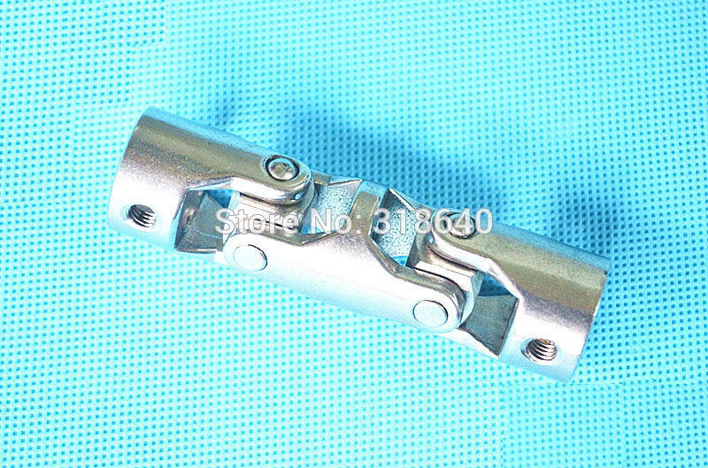 15mmx15mm OD24mm L88mm double universal joints coupling Stainless steel connector crossing shaft coupler RC Car Boat model parts