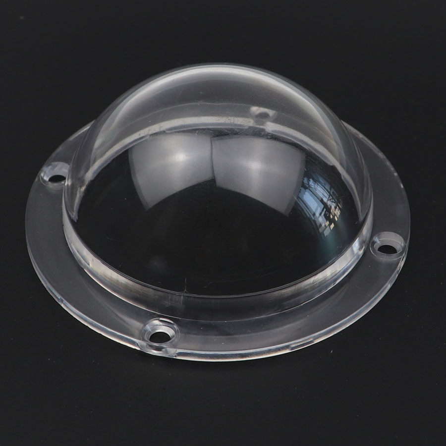 90MM PC COB LED Light Cover Mining Lamp Lens Milky White Anti-glare Astigmatism Lampshade Concave Convex Lens