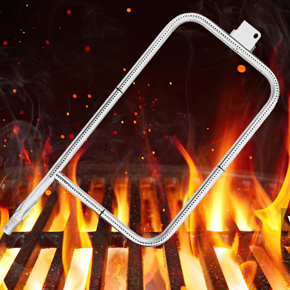 304 grillbrænderrør i rustfrit stål med p-type gasgrillbrænderrør og lige brænderrør til weber  q300/q320 q3000/q3200