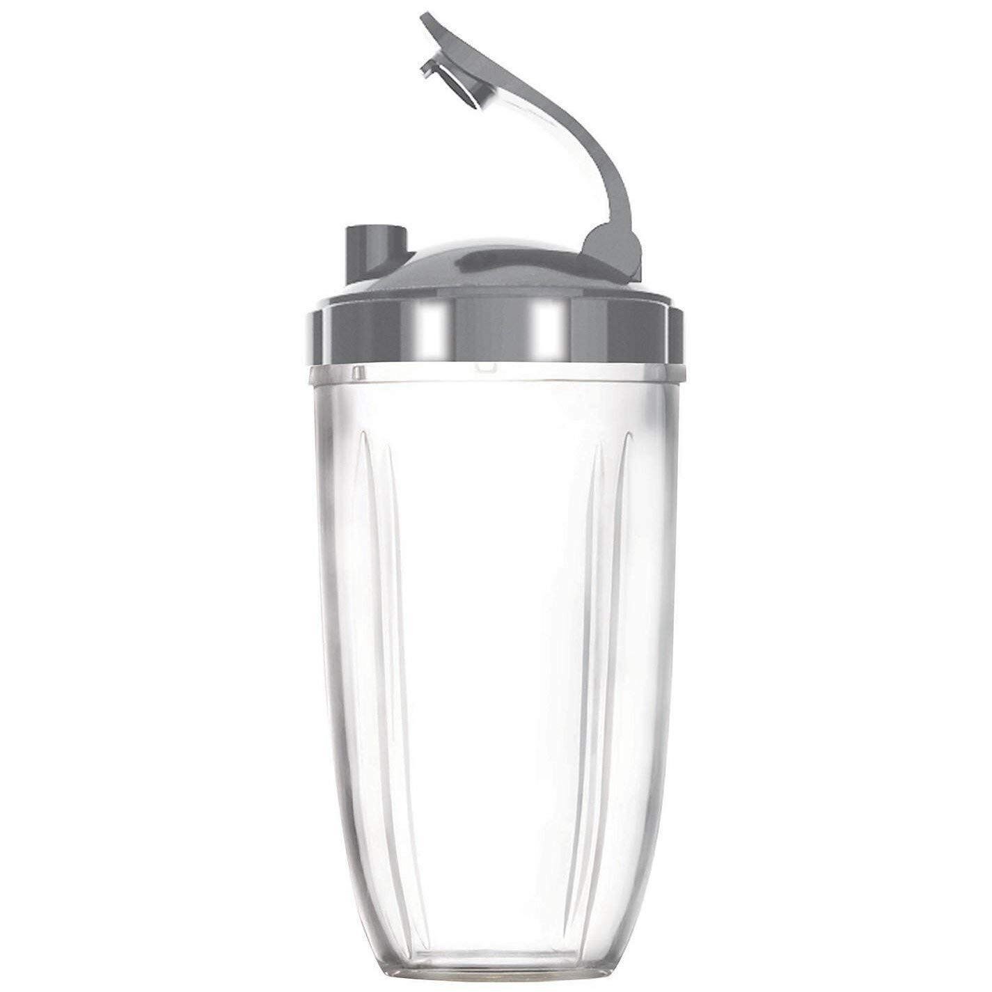 Vervangende Onderdelen & Accessoires Past Nutri 600 W En Pro 900 W Blender 24-Ounce Cups Met Flip Top to-Go Deksel (Pack Van 2) nutri