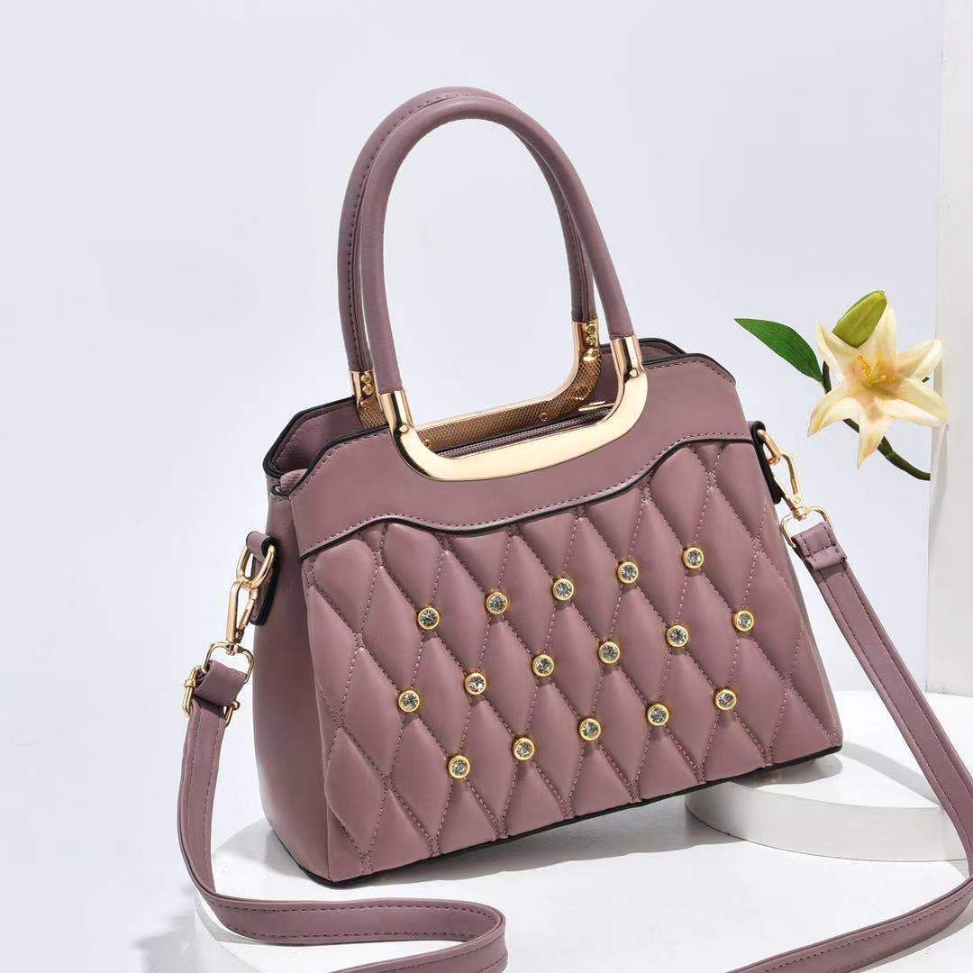 The ms in Europe and the portable single shoulder bag bag: Gray