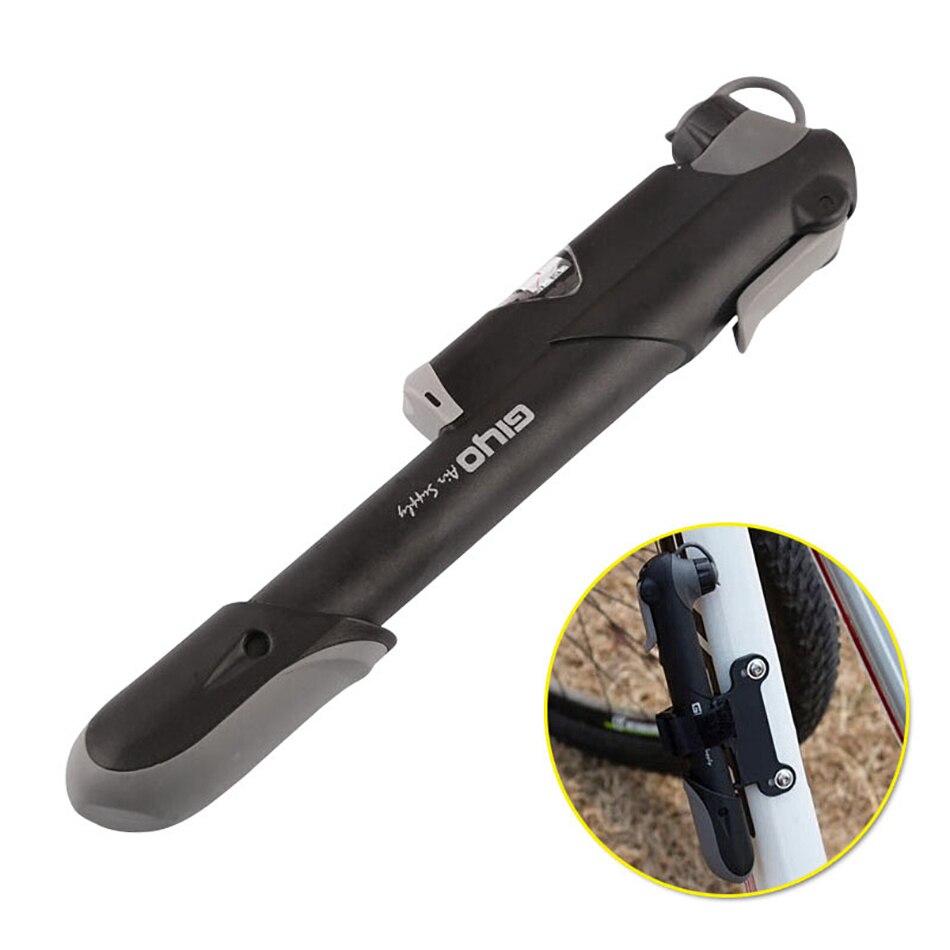 Giyo Fietspomp Mtb Fiets Pompen Barometer Gauge Hoge Druk Ball Fietsen Air Hand Luchtpomp Tire Inflator Fiets Accessoires