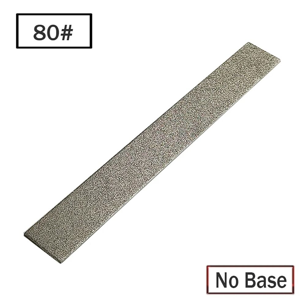 Disco de pulido de esmeril galvanizado Rectangular, tira de pulido de diamante, herramientas de afilado abrasivo, 80-3000Grit, 150x20mm, 1 unidad: Marrón