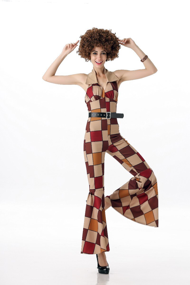 Retro 60s 70s Fringed Hippie Costume Adult Men & Women Cosplay Aboriginal Fancy Dress Suits