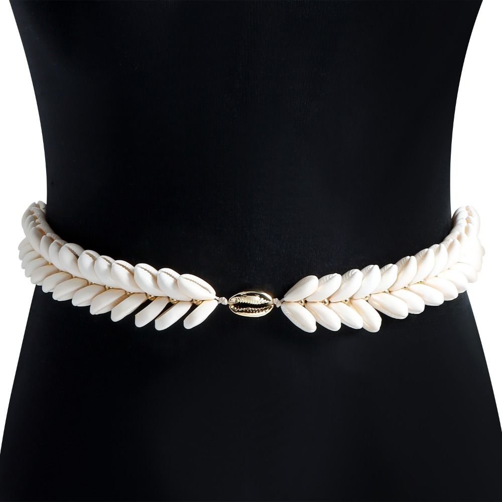 Cadena de cintura Y2K para mujer, accesorios para el cuerpo con borlas de perlas multicapa, cinturón para
