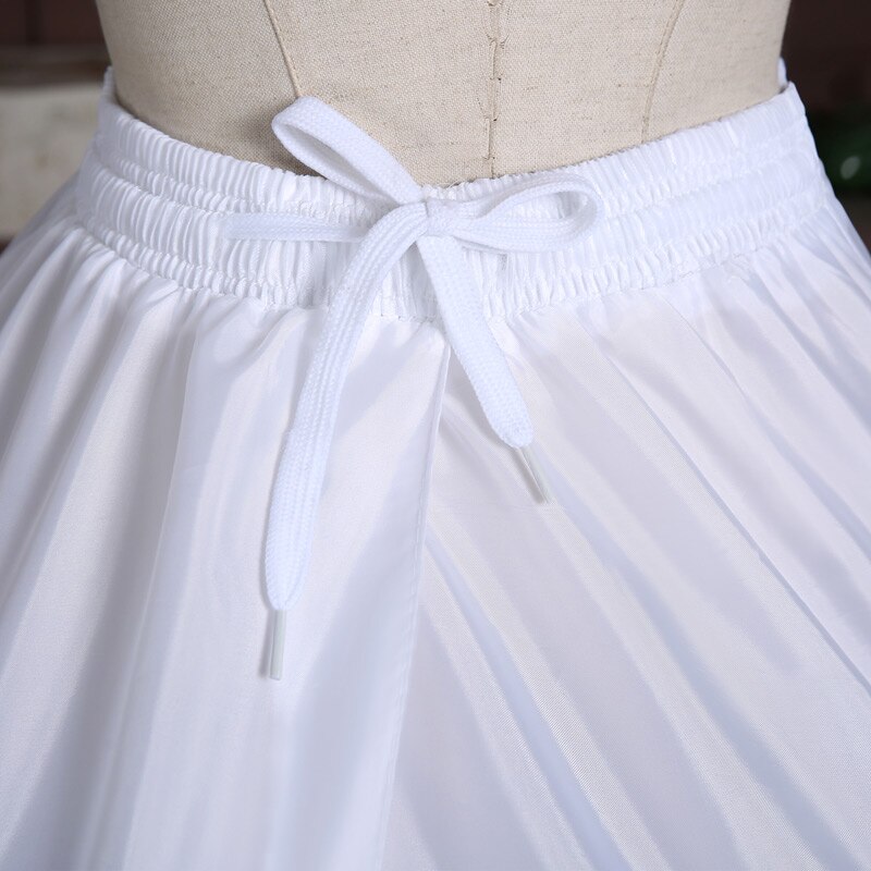 Offre Spéciale 6 cerceau jupon sous-jupe pour robe de bal robe de mariée sous-vêtements accessoires de mariage Crinoline