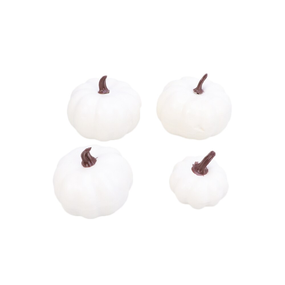 12pcs Party Props Funny Artificial Vivid Halloween Decoration Pumpkin Prop Pumpkin Toys Party Supplies Foam Pumpkin