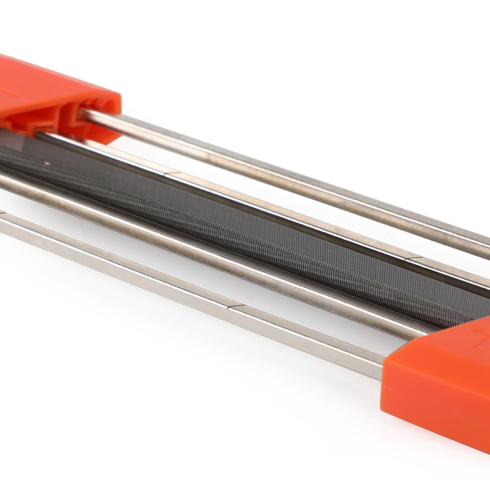 Areyourshop For STIHL 56057504303 4mm 4.8mm 5.2mm 5.5mm 2 IN 1 Easy Chainsaw File Chain Sharpener Kit Fit for Stihl