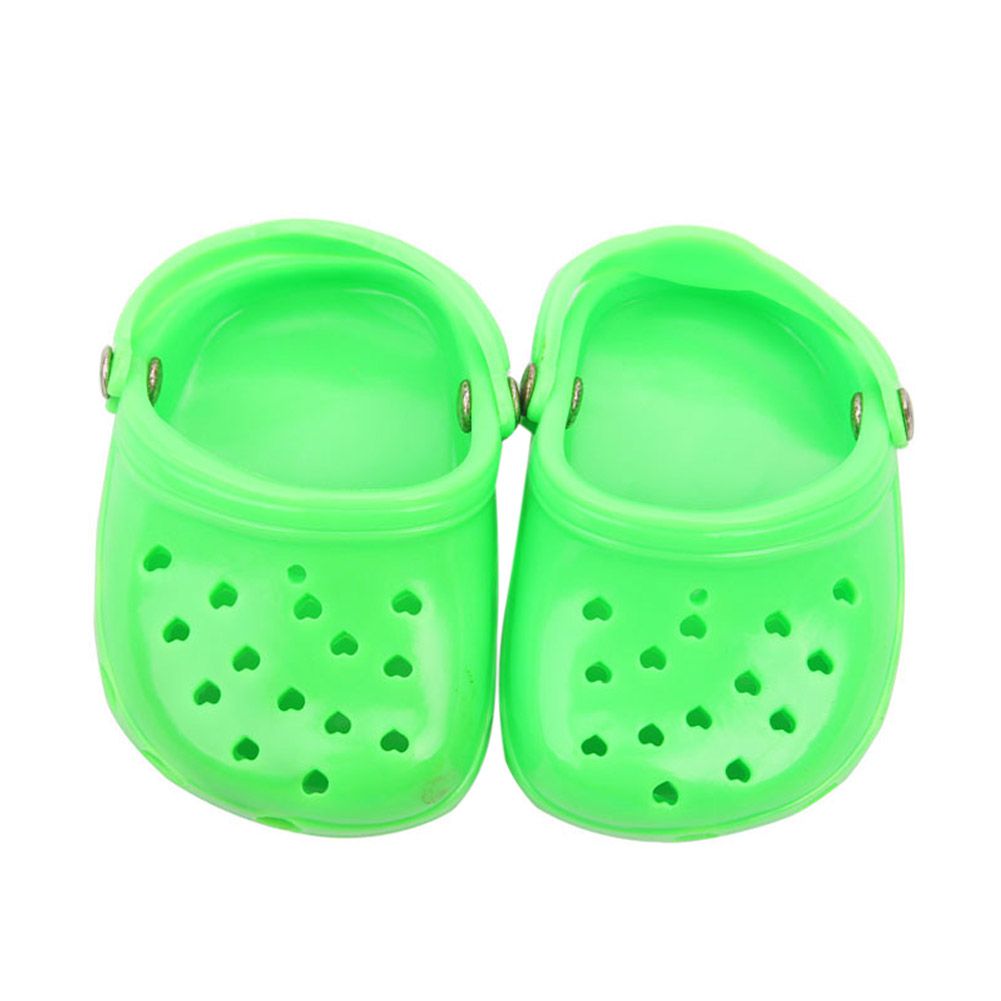 Chaussures d&#39;été pour chien, pantoufles ajourées, tongs de plage décontractées, respirantes, à enfiler, sandales pour petit chien: green