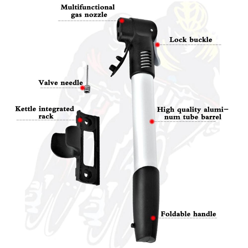 One Piece Lightweight Bike Mini Hand Pump