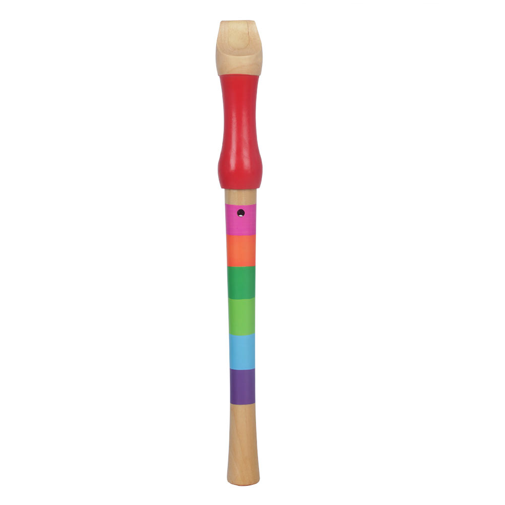 1pc Clarinet Wooden Clarinet Reusable Clarinet Musical Instrument (Rainbow Color)
