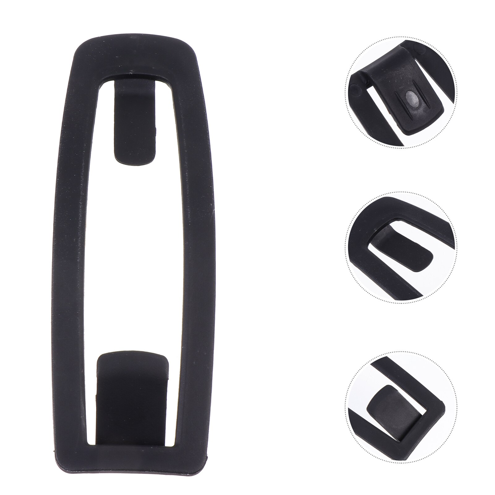 1pc praktiska lätta, hållbara och bärbara hjälmar, glasögon, bältesklämma, hjälmtillbehör för utomhuscykling