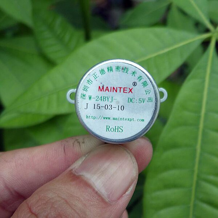 24BYJ DC 5V Stepper Motor 2 Phase 6 Wire Stepping Gear Motor Angle:5.625