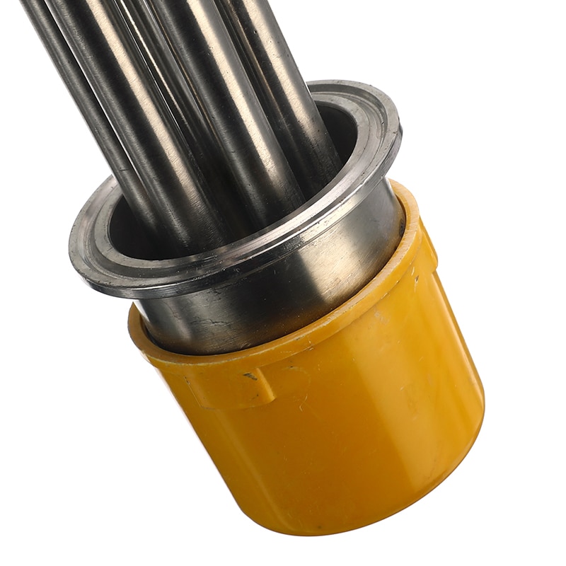 XNEMON 1PC 220V Tri-clamp 2 OD64 Heizung SS304 Elektrische Wasser Heizung Heizung Element 260mm/ 280mm/300mm 3,0 kW/4.5kW/6kW