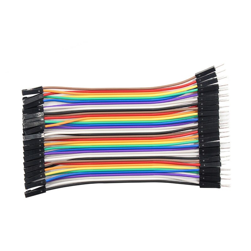 Câble Dupont, de 10 CM, 20 CM, 30 CM, avec 40 broches, Fil Connecteur, Équipé d'Entrées Mâle à Mâle + Mâle à Femelle et Femelle à Femelle, un Kit de Bricolage pour Arduino