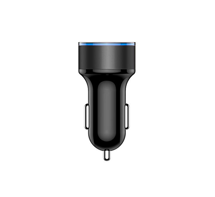 Auto Bluetooth 5,0 FM Transmitter Auto MP3 Player Große Mikrofon QC 3,0 PD20W Dual USB Schnelle Ladegerät Auto Elektronik Zubehör: Rot