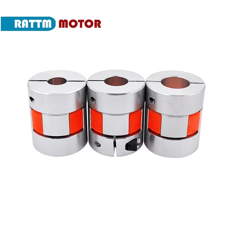 3 Stück Flexible Wellenkupplung 6,35mm-8mm - Für Nema 23 Schrittmotor CNC 3D Drucker