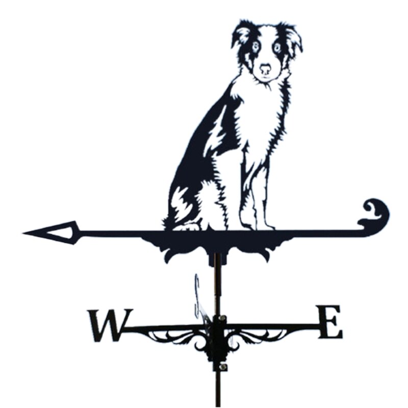 Spray Paint Gardening Garden Decoration Sign Weather Vane Retro Farm Scene Garden Stake Weathervane Tools: 5