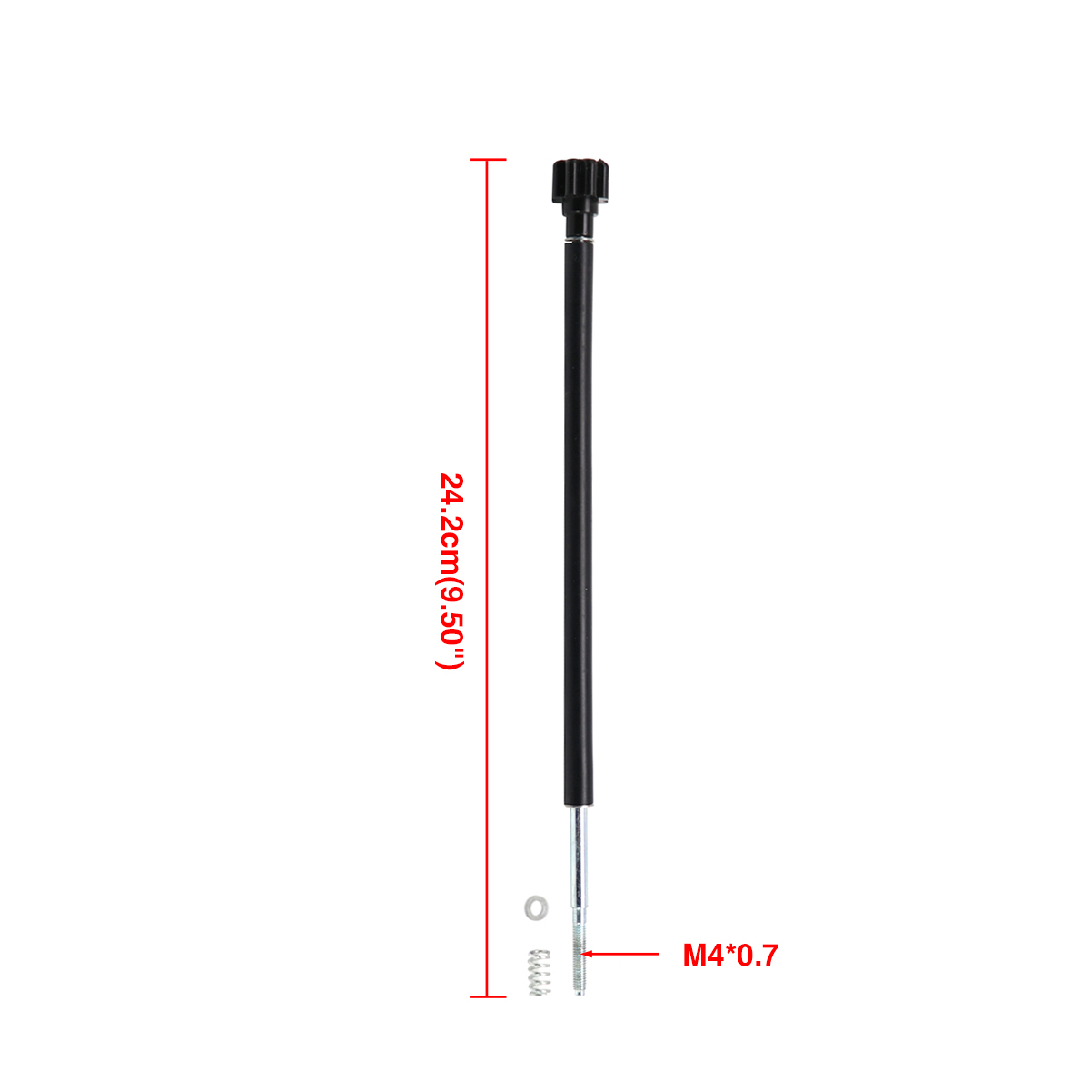 ZSDTRP 9,5"/13,25′′/18,90" Tornillo de velocidad de ralentí de para carburadores Keihin FCR FCR MX: Verde militar