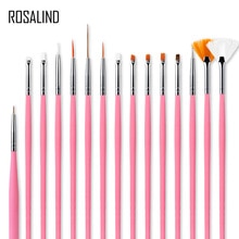 ROSALIND Nail Penselen Set Voor Manicure Nail Art Brush Painting Puntjes Pen Gel Nagellak Gereedschap Kit Manicure Pen Borstels