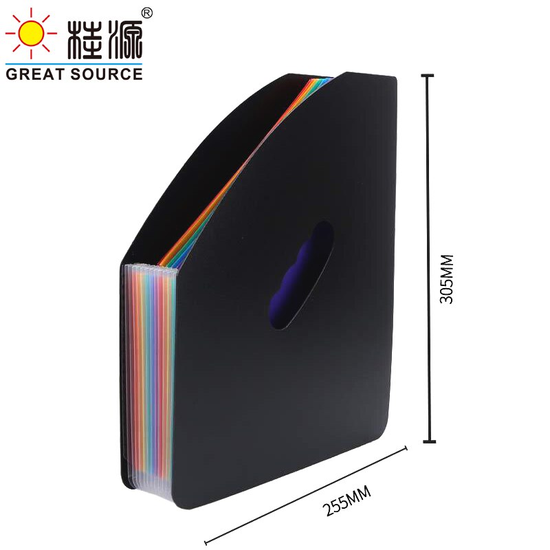 Expanding File Folder/Accordian File Organiser,12-Pocket Portable/Desk Filing Box Storage