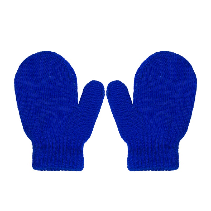 7 Colors Baby Toddler Mittens Gloves Boys Girls Children Solid Winter Warm Protection Gloves: 6