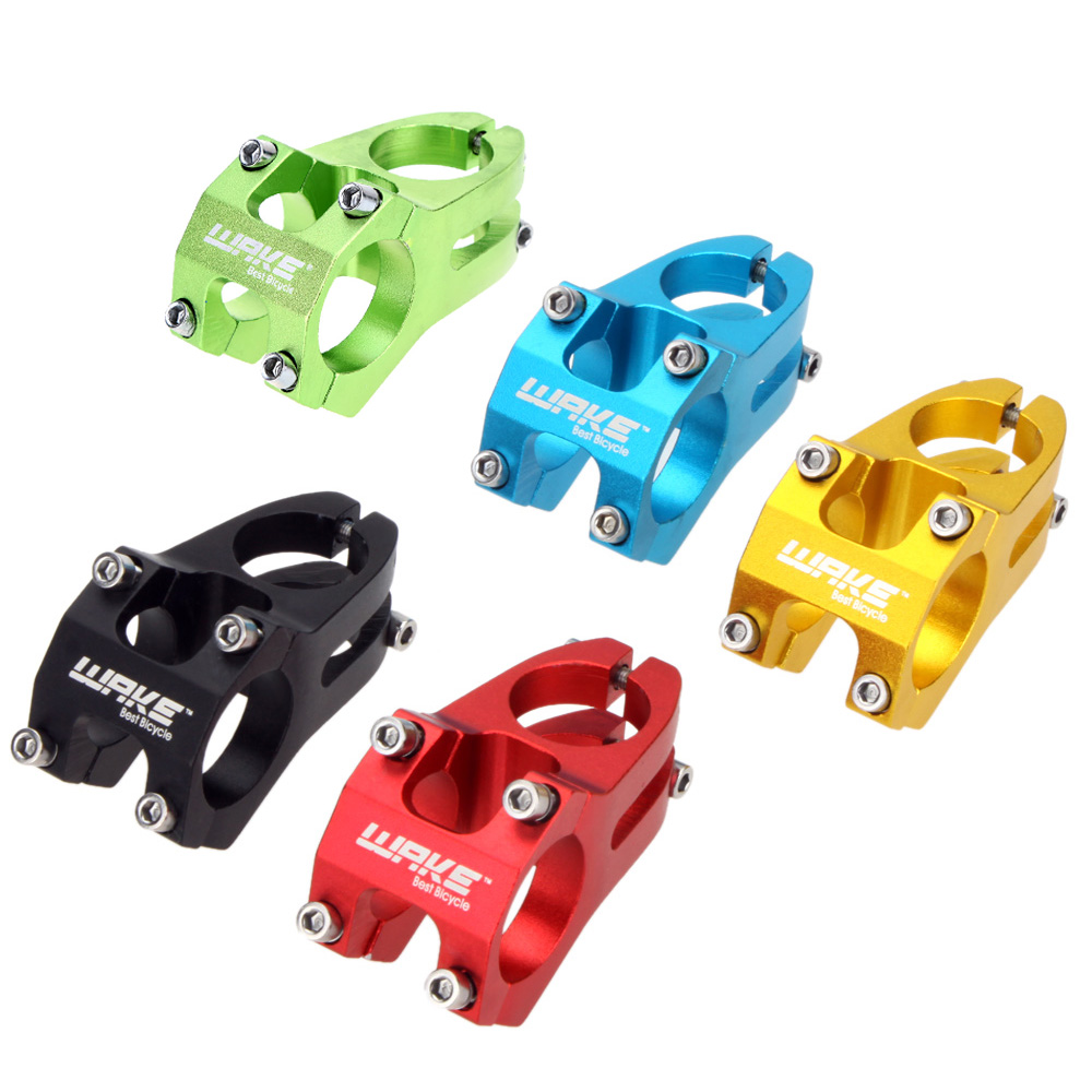 WAKE-eje de manillar de Bicicleta de montaña, 31,8 MM, 5 colores, aleación de aluminio