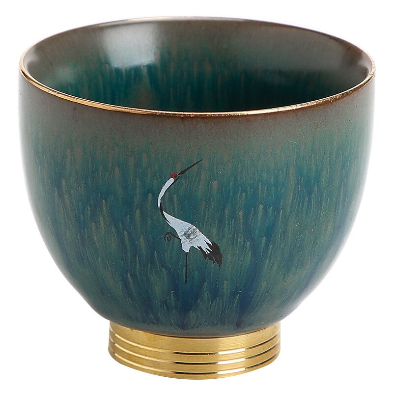 Keramische Retro Thee Kopje Thee Set Theepot Japanse Stijl Grote Master Cup Persoonlijke Enkel Kopje Thee Cup