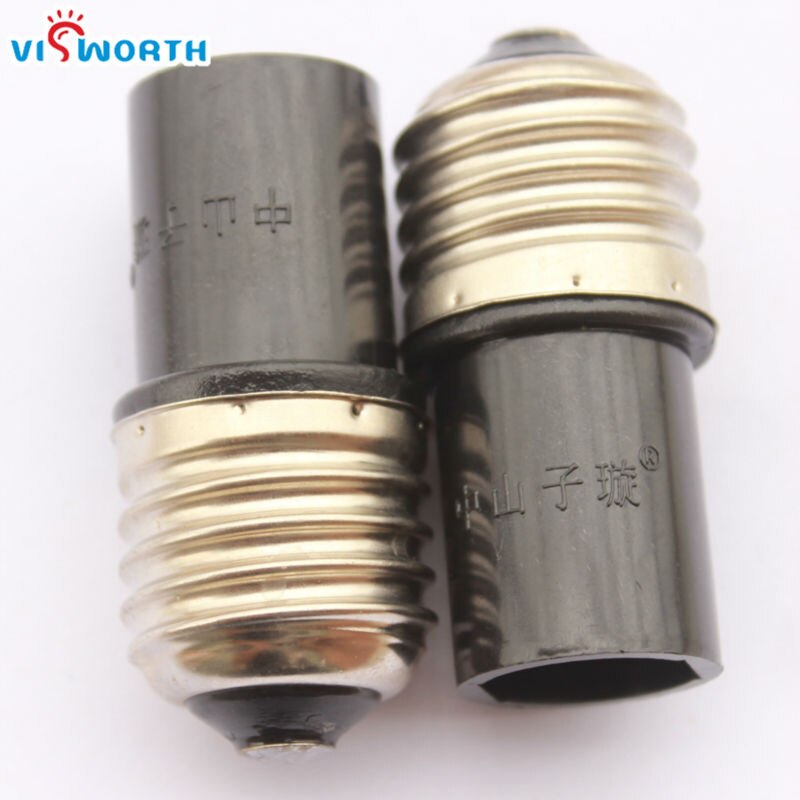 E27 to E14 Lamp Holder Screw Light Lamp Bulb Holder E27 Base Transfer E14 Socket Adapter Holder Fireproof