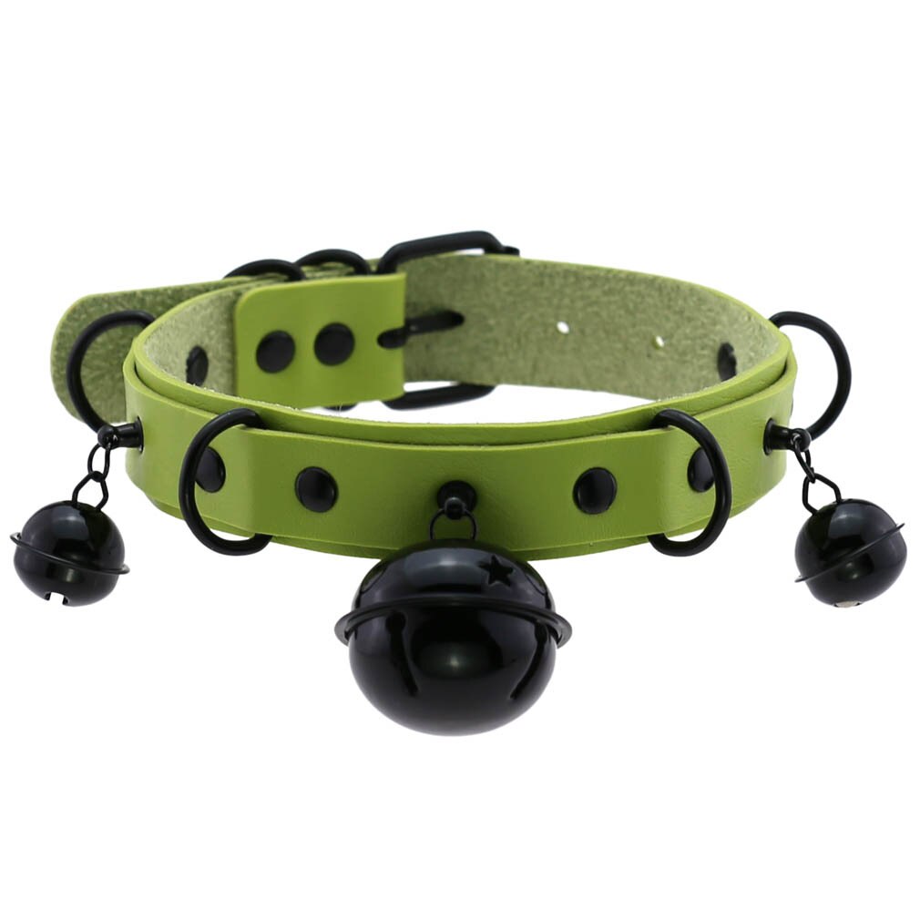 Halloween Cosplay Gothic Grün Halsband Kragen Halsketten Für Frauen Emo Punk Balck Spitze Geometrie Anhänger Halskette Y2K Schmuck: Stil13 Grün