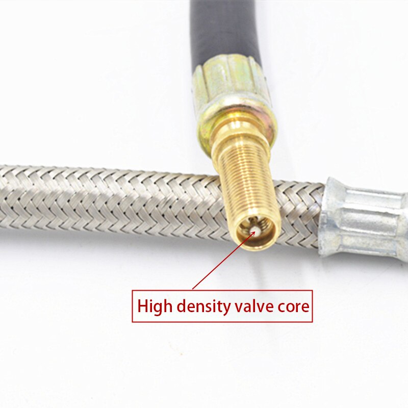 150mm Geflochtene flexibel Schlauch Reifen Ventil Aufblasbare Gummi Schlauch Stahl Draht Auto Räder Reifen Ventil Vorbauten Erweiterungen Rohr Adapter
