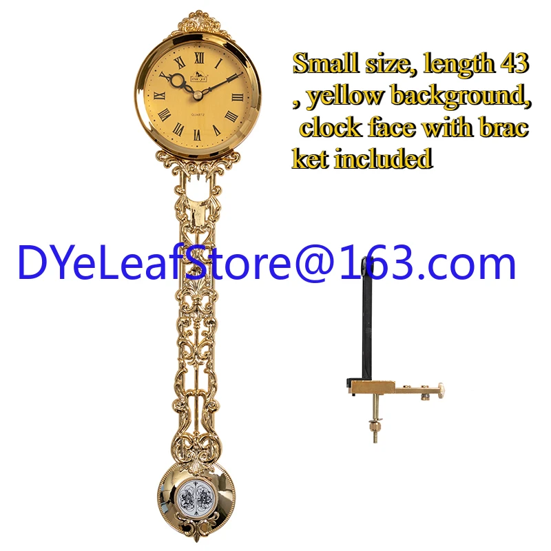 Vloer Slinger Accessoires Europese Woonkamer Slinger Klok Stand Uurwerk Verticale Quartz Klok Onderdelen: Rood