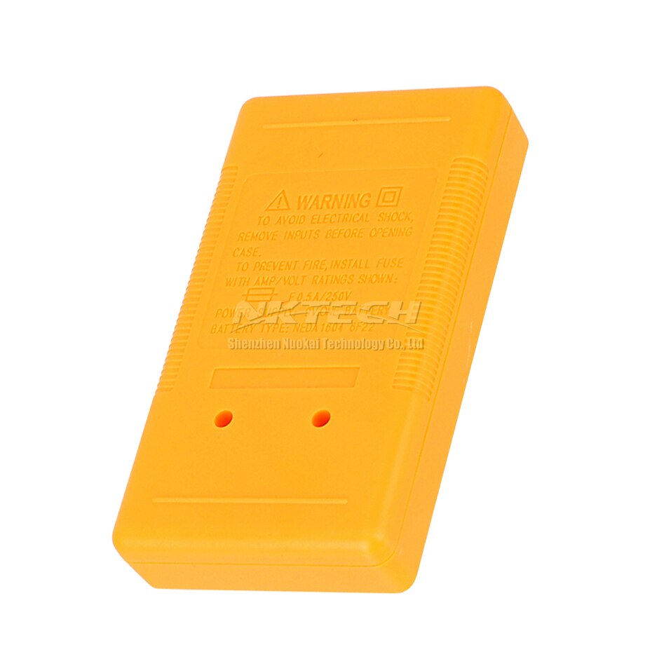 Yellow Digital Multimeter DT-830B Electric Voltmeter Ammeter Ohm Tester Digital Multimeter original retail box DT830B