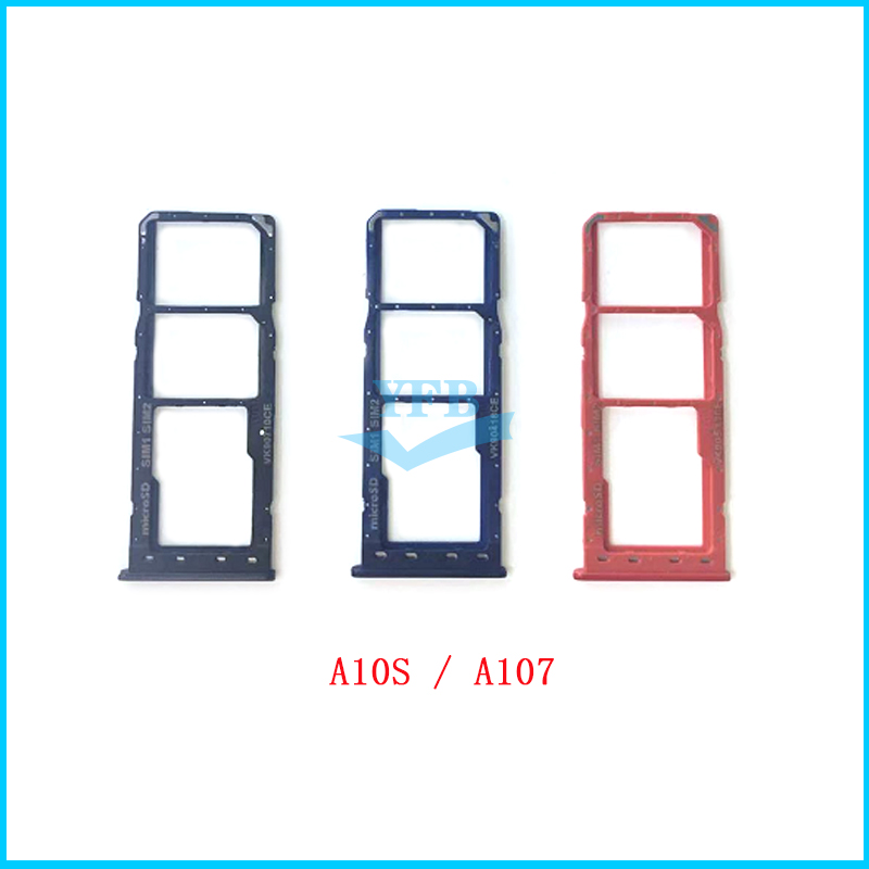 For Samsung Galaxy A10s a107 A20s A207 A30s A307 SIM Card Slot SD Card Tray Holder Adapter Replacement Parts