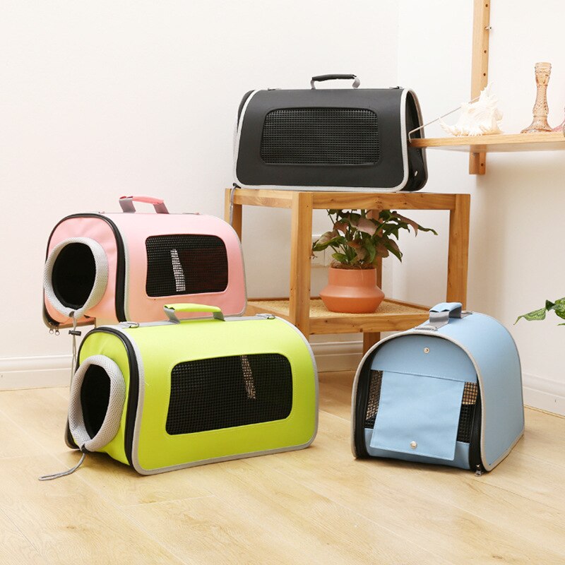 Pet Bag Outdoor Portable Pet Breathable Shoulder Bag Handbag SpaceCats Dogs Backpack Folding Travel Shoulder Bag Cats Dogs