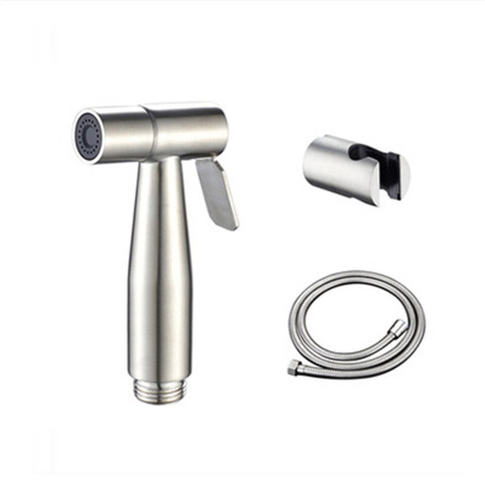 Wc Bidet Kraan Sproeier Badkamer Wc Hand Spuiten Rvs Bidet Spray Set Wc Bidet Sproeier Douche Zelfreinigende: D